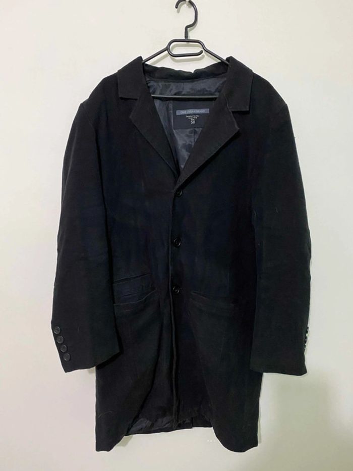 Manteau noir Kiabi