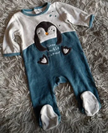 Pyjama pingouin 3 mois 🐯