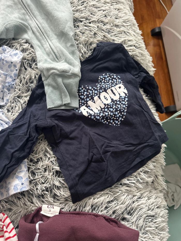 T-shirt robe, bébé fille - photo numéro 6