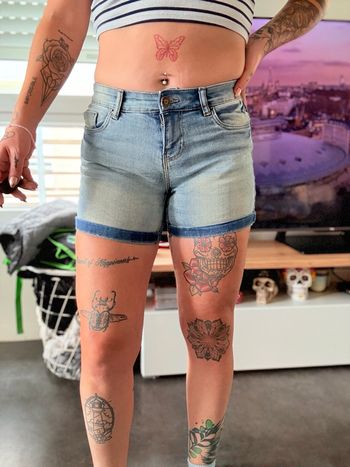 Short en jean