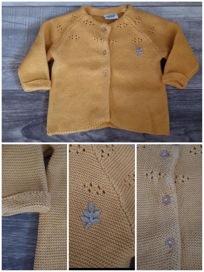 lot gilets fille taille 6 mois - photo numéro 6