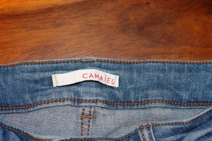 Short long – Bleu – Camaïeu - 40/42 - photo numéro 7