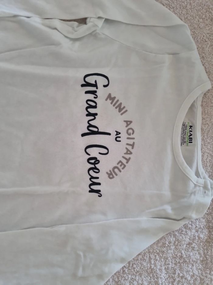 Tee-shirt kiabi blanc - photo numéro 2