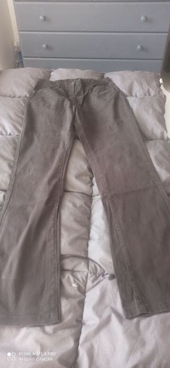 Jeans marron t. 40