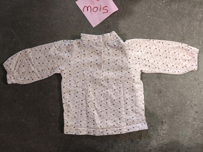 Col roulé fleurs et étoiles 6 mois - photo numéro 4