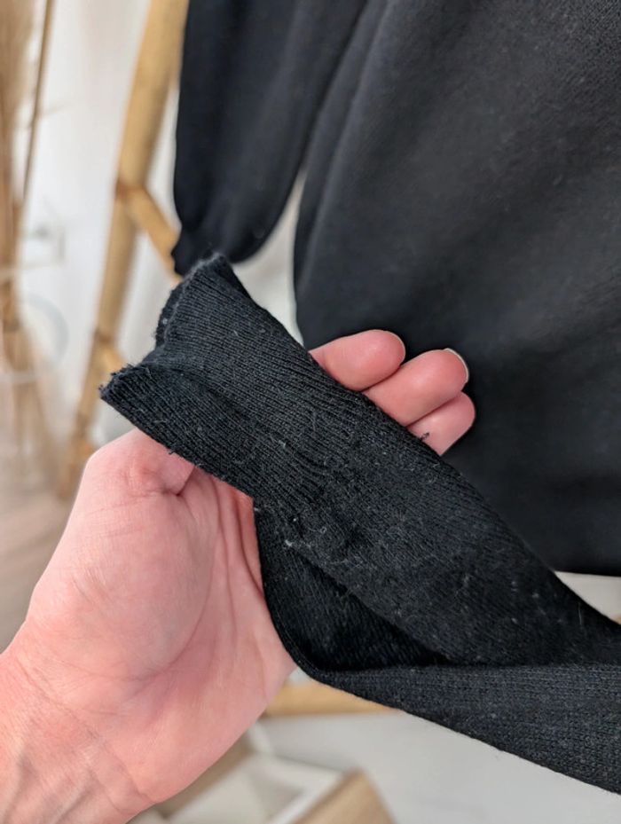 Pull fin EDJI noir et doré - photo numéro 5