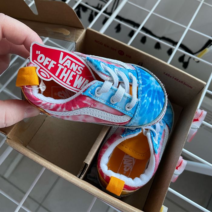 Vans old skool tie dye blocks bébé - photo numéro 5