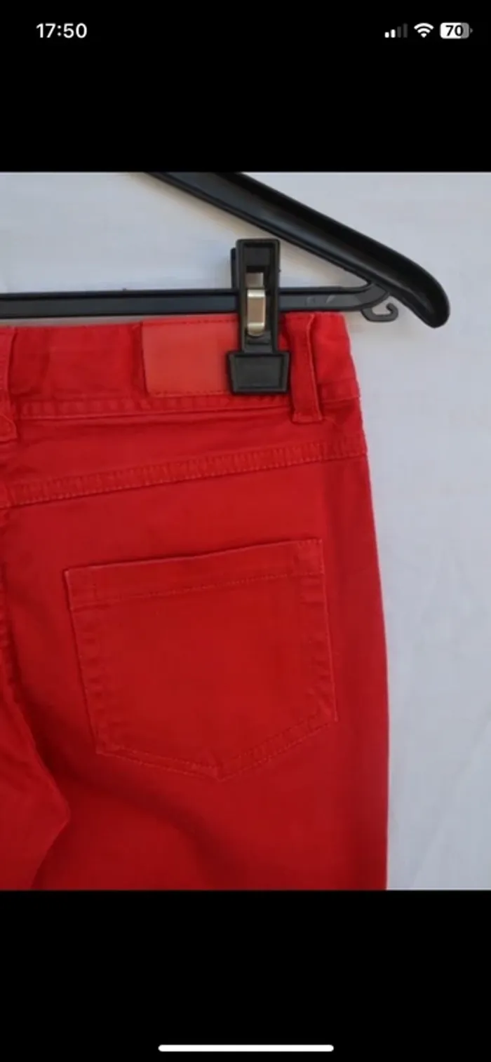 Pantalon rouge - photo numéro 7