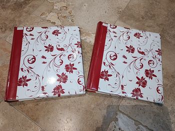 NEUFS Lot de 2 albums photos 34*30