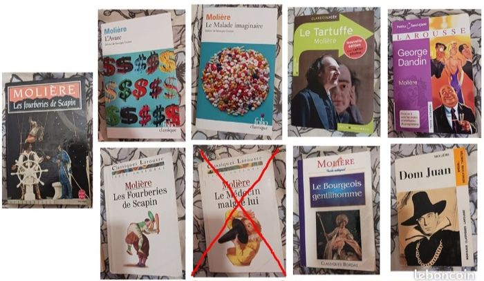 Pièces de théâtre, Molière