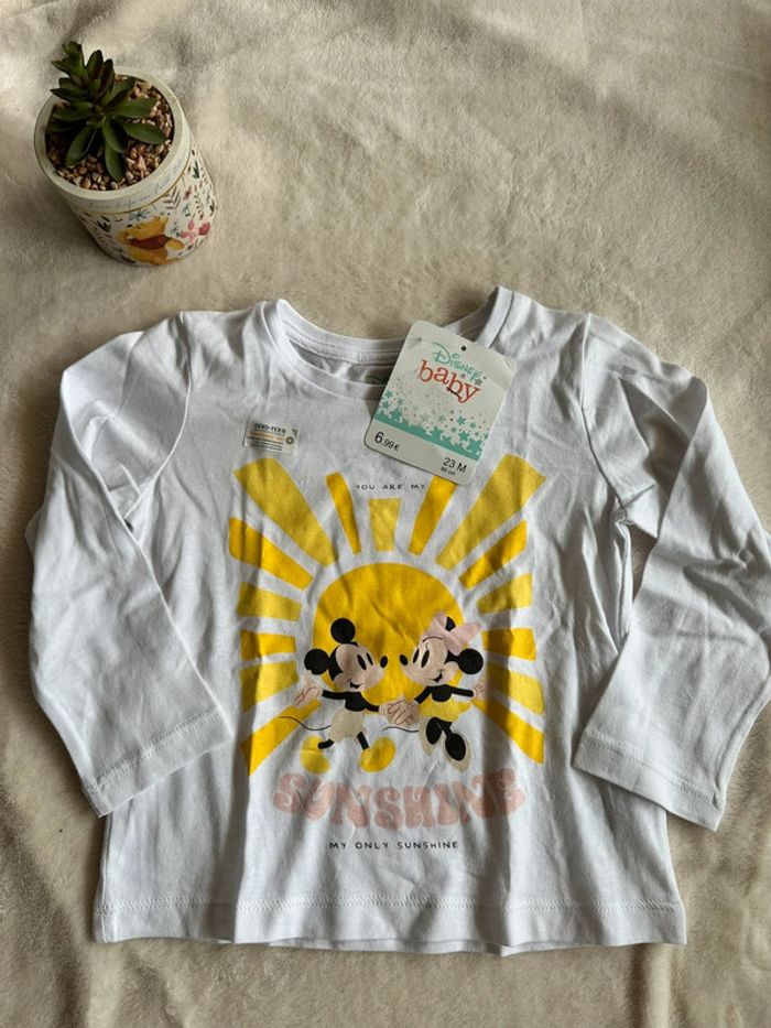 Tee shirt manche longue Disney