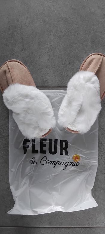 Chaussons fleur et companie