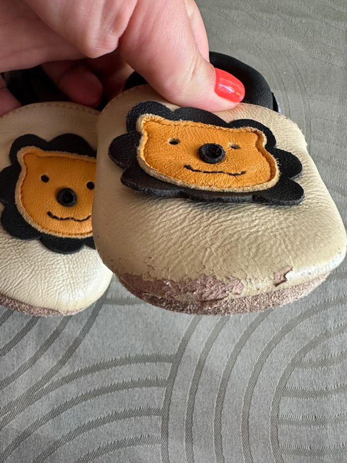 Chaussons bébé bibalou taille 22 - photo numéro 3