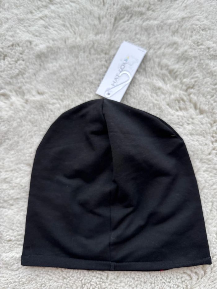 🎩bonnet fin - noir - New York - fille taille L- neuf avec étiquette hat youkids - photo numéro 4