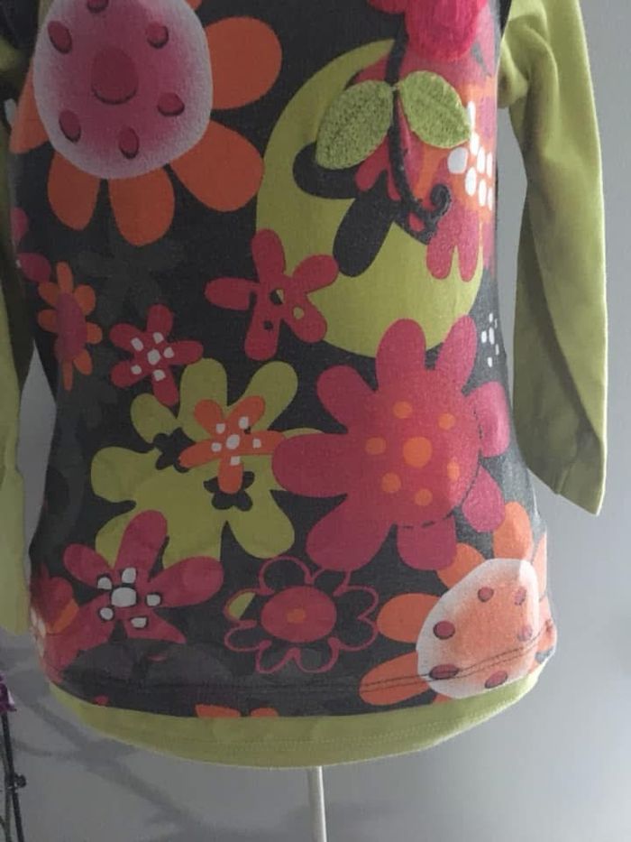 Ensemble fille 24 mois jeans et t-shirt - photo numéro 2