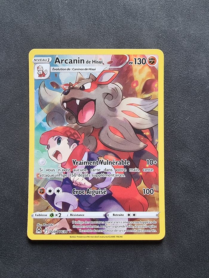 Arcanin de Hisui Origine Perdue