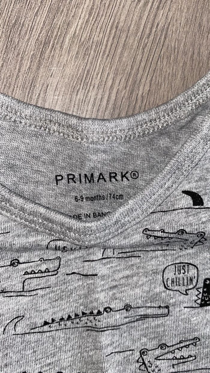 Lot t-shirt garçon dinosaures crocodile - photo numéro 3