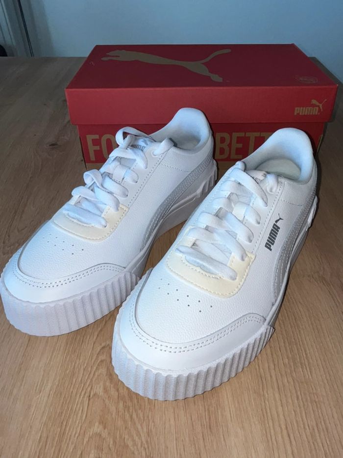 Baskets , Puma , Carina , Femmes , Taille 38.5 , Neuves - photo numéro 3