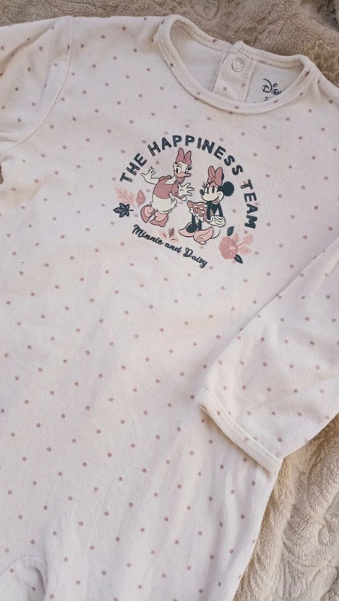 Lot Disney pyjama body 24 mois - photo numéro 3