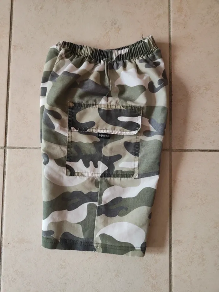 Short militaire garçon 8 ans