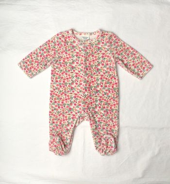 Pyjama velours TAO 3 mois