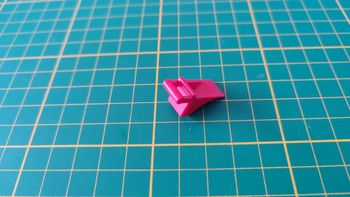 Cale pour roue rouge pièce détachée Playmobil #D54