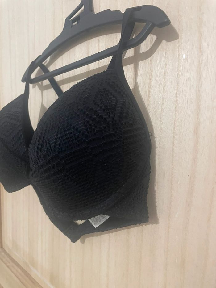 Haut de maillot de bain noir super push-up - 90C - photo numéro 4