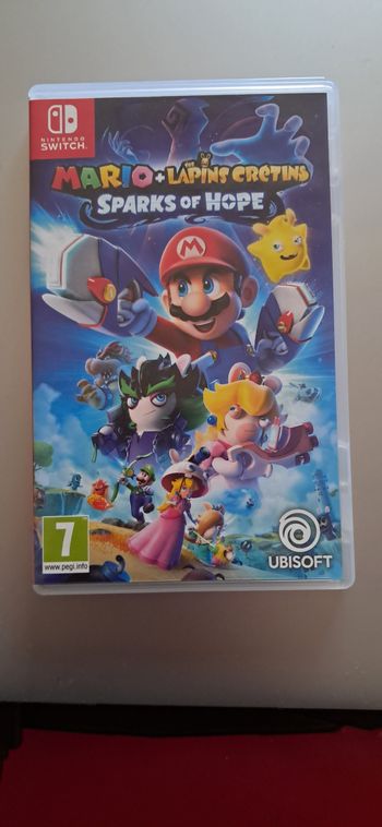 MARIO+ THE LAPINS CRETINS SPARKS OF HOPE