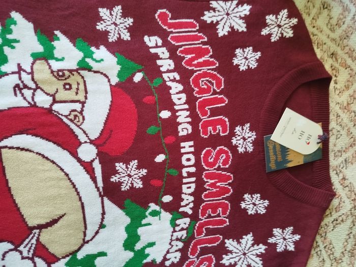 🎅 Pull de Noël "Père Noël qui pète" - photo numéro 5