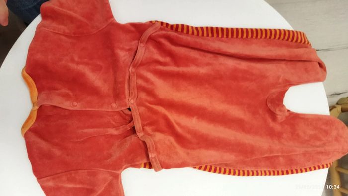 Pyjamas mixte velours 6 mois Verbaudet - photo numéro 4