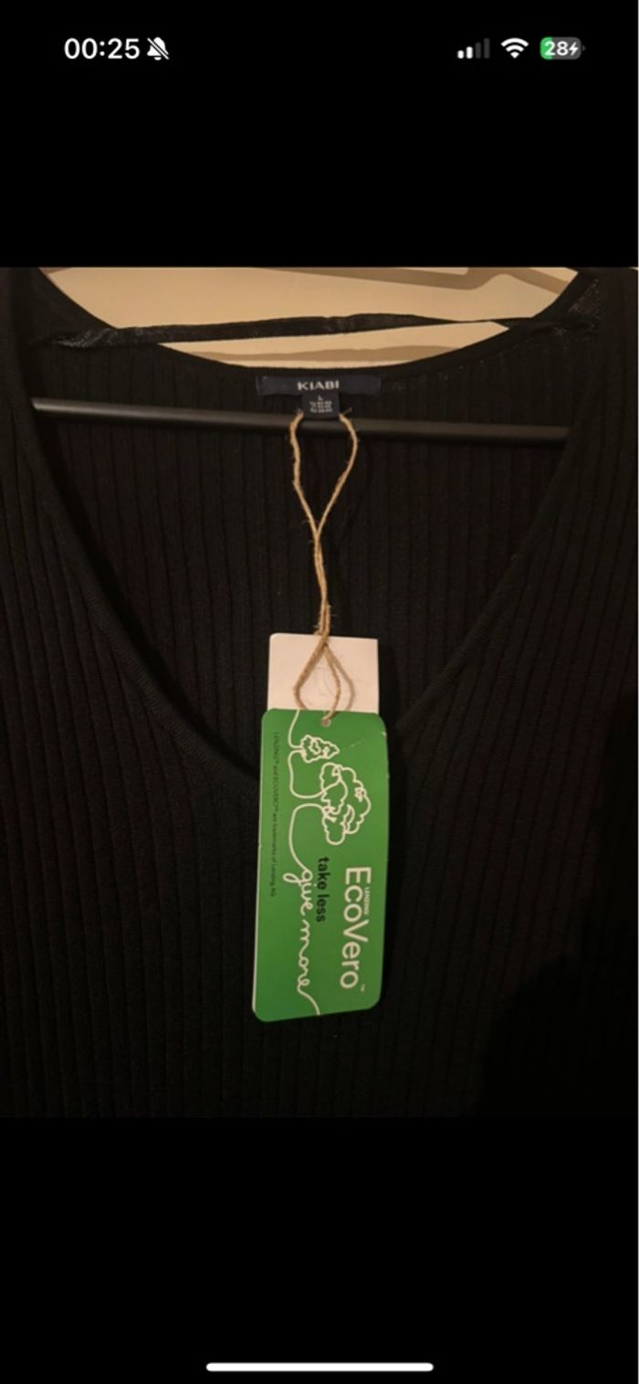 Robe longue noire hiver Kiabi neuve - photo numéro 5