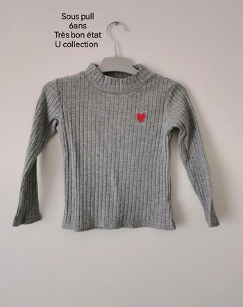 Sous pull 6ans
