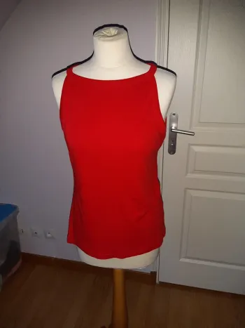 Débardeur Kiabi (rouge), XL / 42 / 14