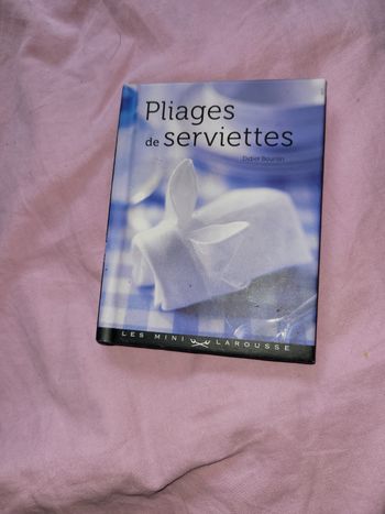 Pliages de serviettes