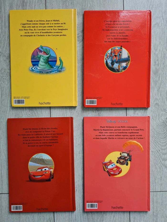 Lot de 4 livres Disney - photo numéro 2
