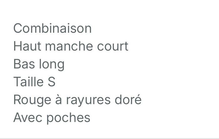 Combinaison - photo numéro 10