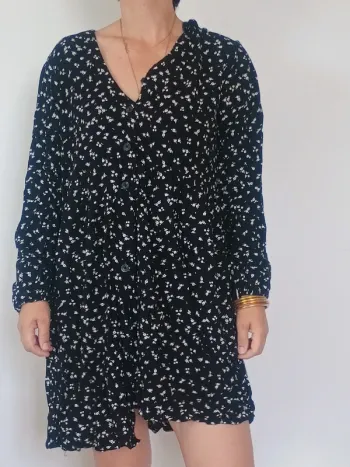 robe longue noir T44