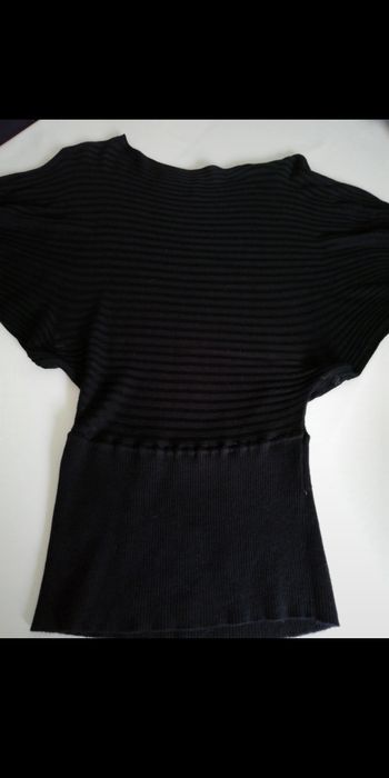 Petit pull manche courte laine très fine