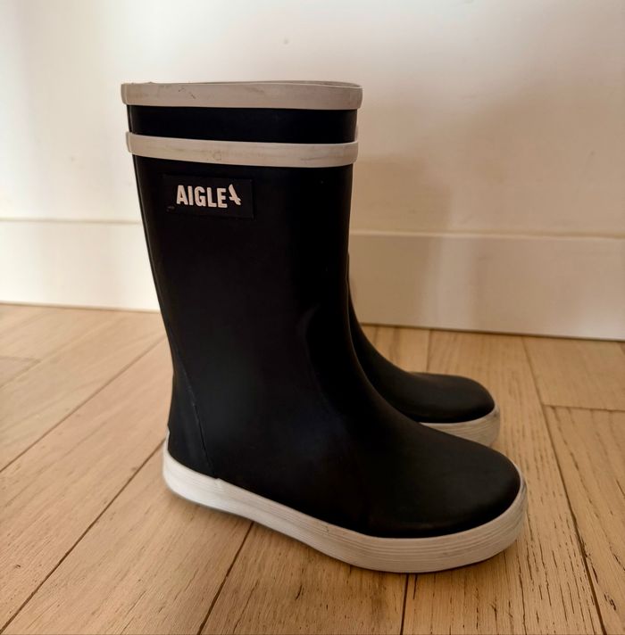 Bottes de pluie Aigle - Taille 24 - photo numéro 3