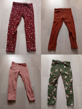 Lot leggings chauds doublé molleton