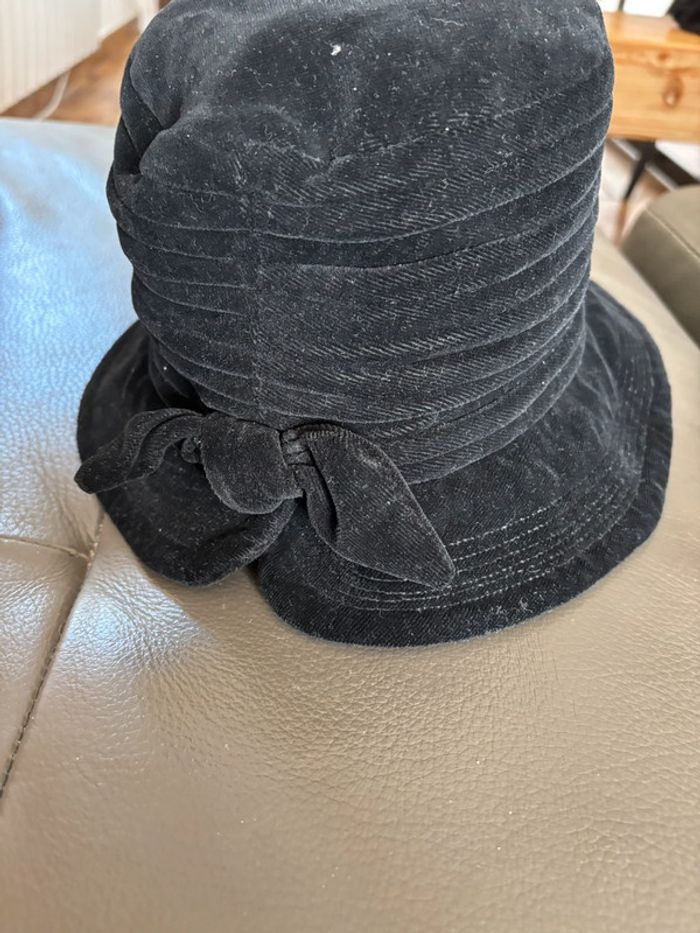 Chapeau souple en velours femme - photo numéro 2