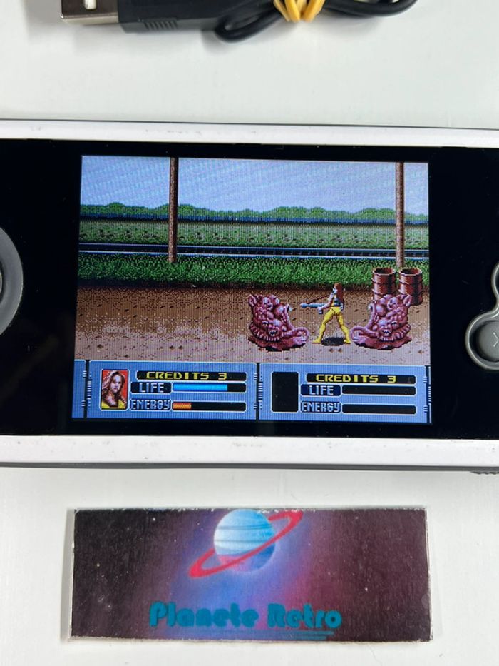 Sega Mega Drive Ultimate Portable Game Player Loose Version PAL Blanche - photo numéro 8