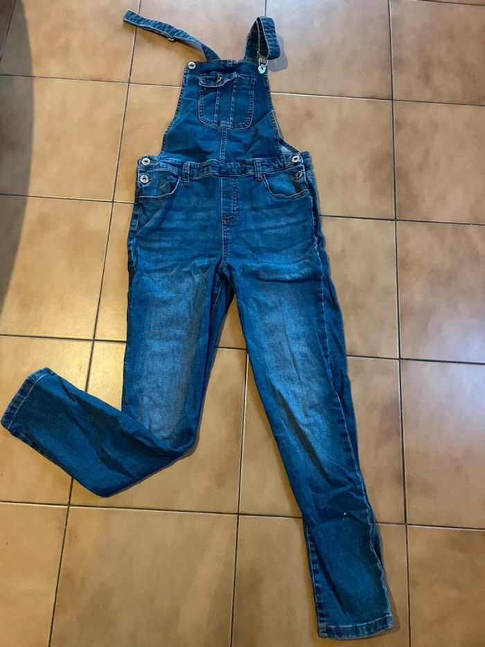 Salopette fille en jeans 13/14 ans
