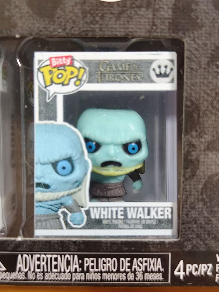Bitty Pop! Game Of Thrones - Pack de 4 Figurines (Jon Snow, Ghost, White Walker & Mystère) - photo numéro 4