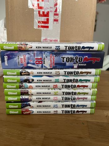 Manga Tokyo revengers 11 à 19 avec 18 collector