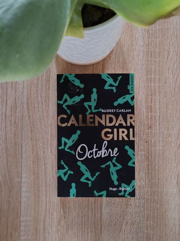 Livre Calendar girl Octobre de Carlan 🌸