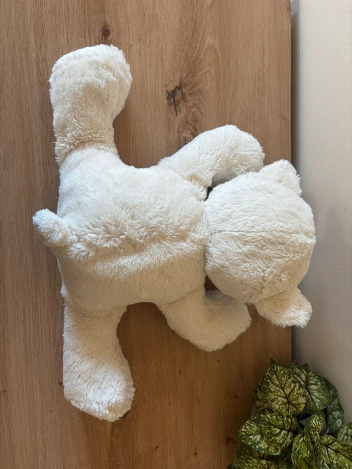 Doudou peluche ours polaire blanc plush & Company - photo numéro 3