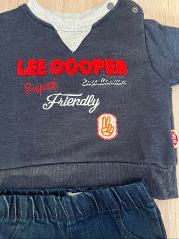 Ensemble lee Cooper très bon état - 3 mois