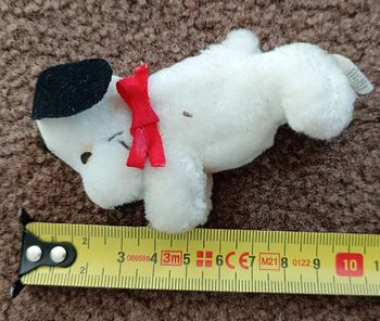 Figurine Snoopy peluche pince doigt