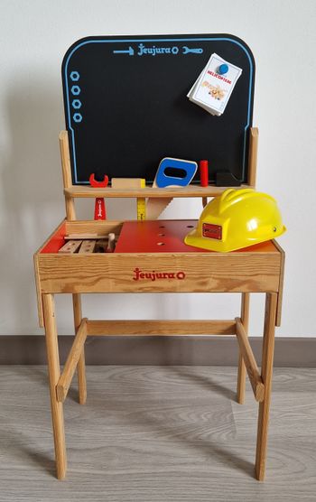 Grand établi en bois Jeujura